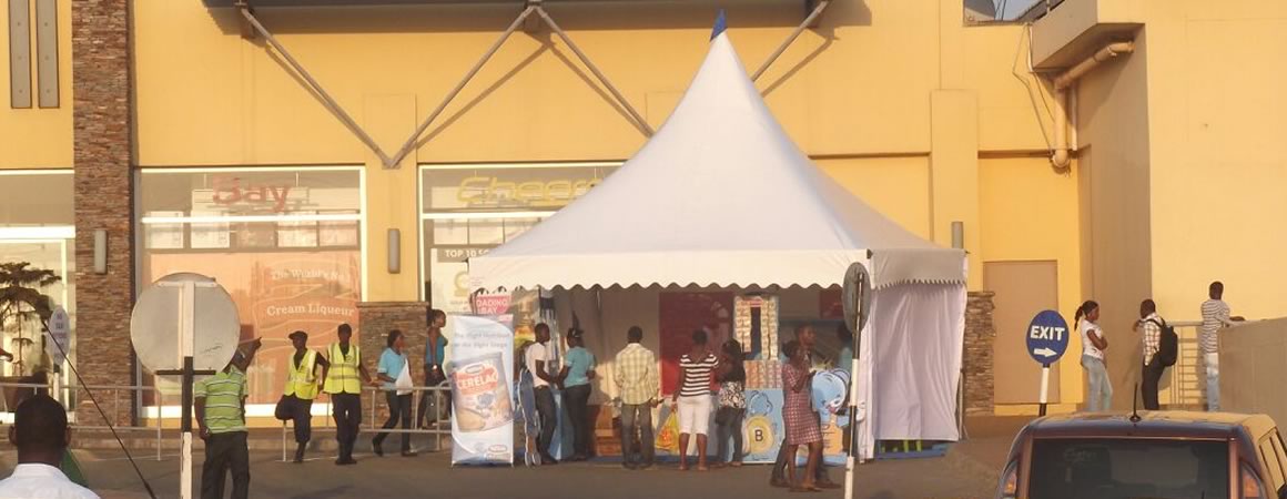 A village fayre with Otaten tents